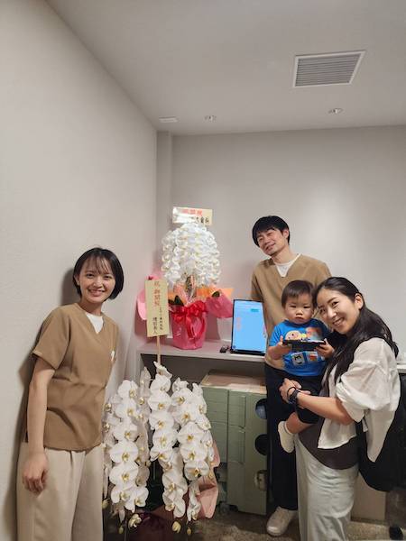 沢山のお祝いのお花、誠にありがとうございました